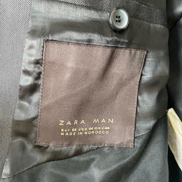 Mens Zara Sports Coat L (44) - Picture 12 of 16